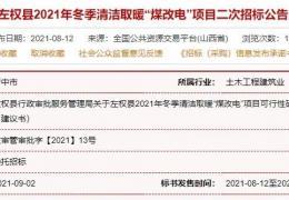 黑龍江快訊：山東、山西、河北等地12個(gè)清潔取暖項(xiàng)目招采公告！